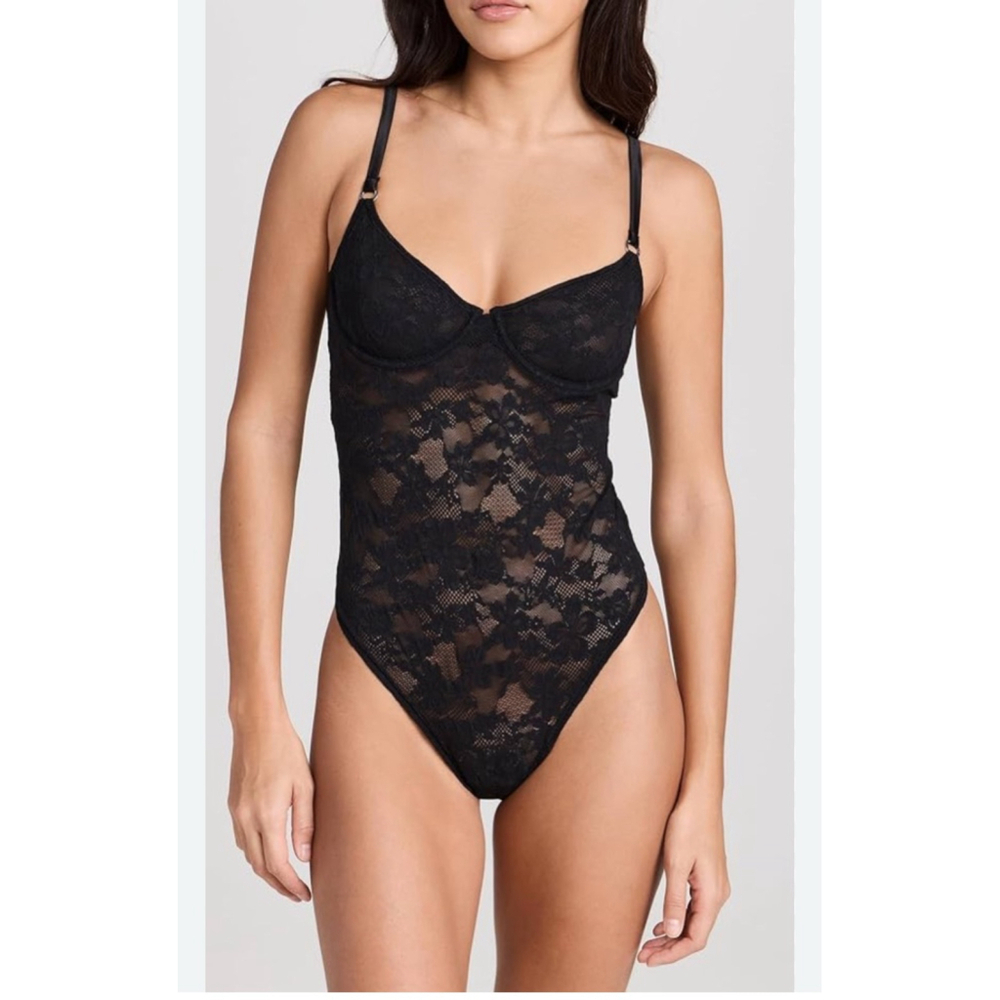 Women's Unbranded Black Lace Chemise & Slip, Size S